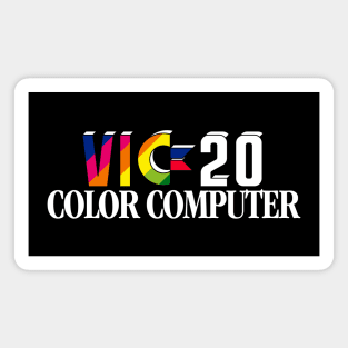 Commodore VIC-20 - Version 2 White Magnet